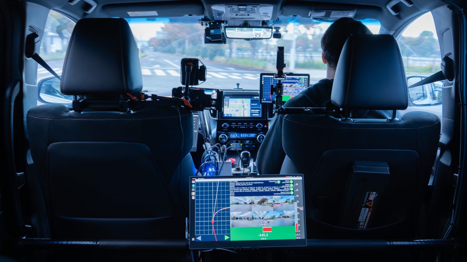 Driving test (development rig)