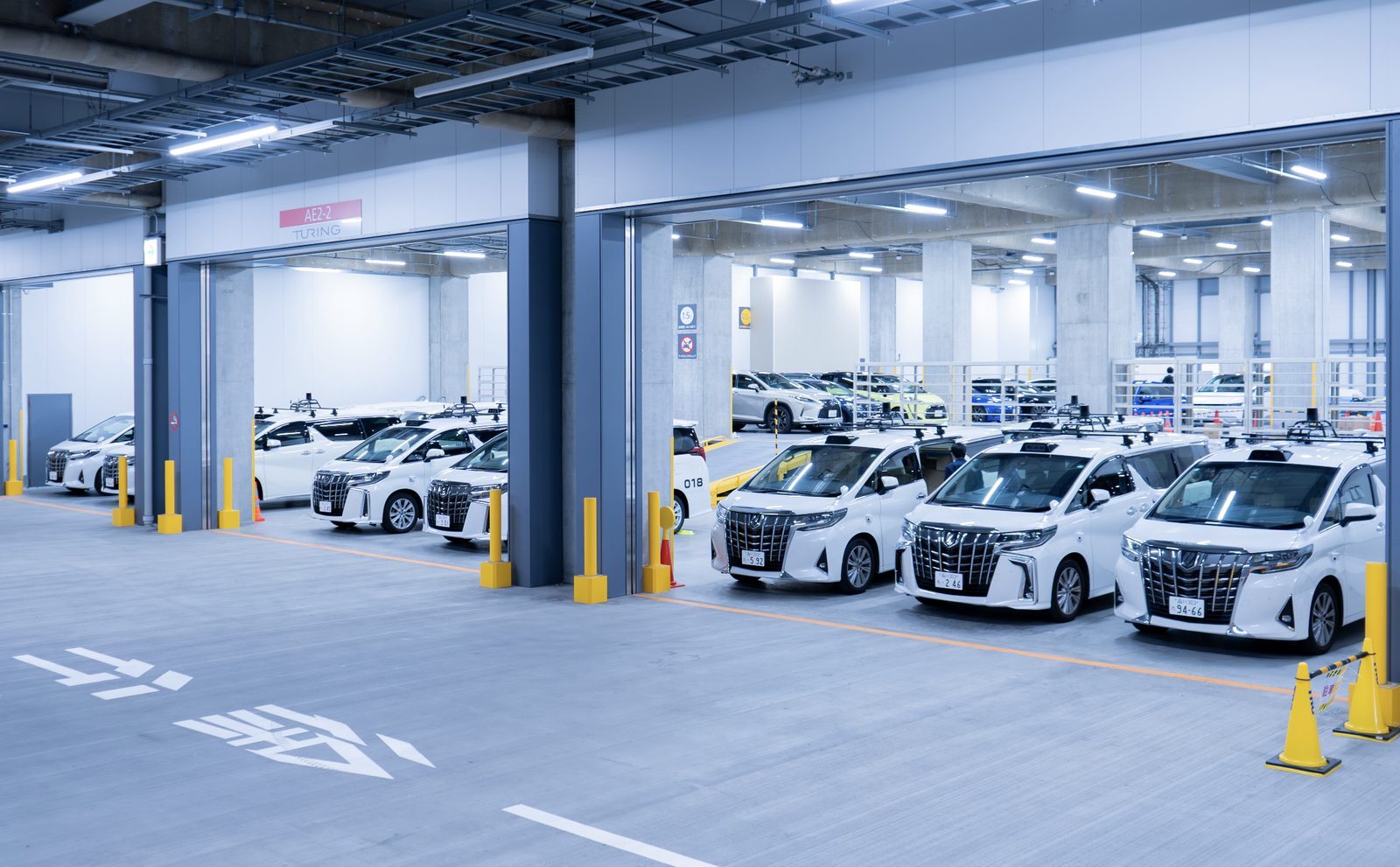 HQ vehicle garage